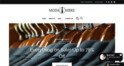 Desktop Screenshot of modaombre.com